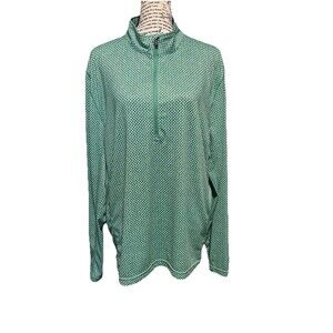 1764 1/4 Zip Pullover‎ Medium Golf Activewear Mock Neck Golf Athleisure Casual